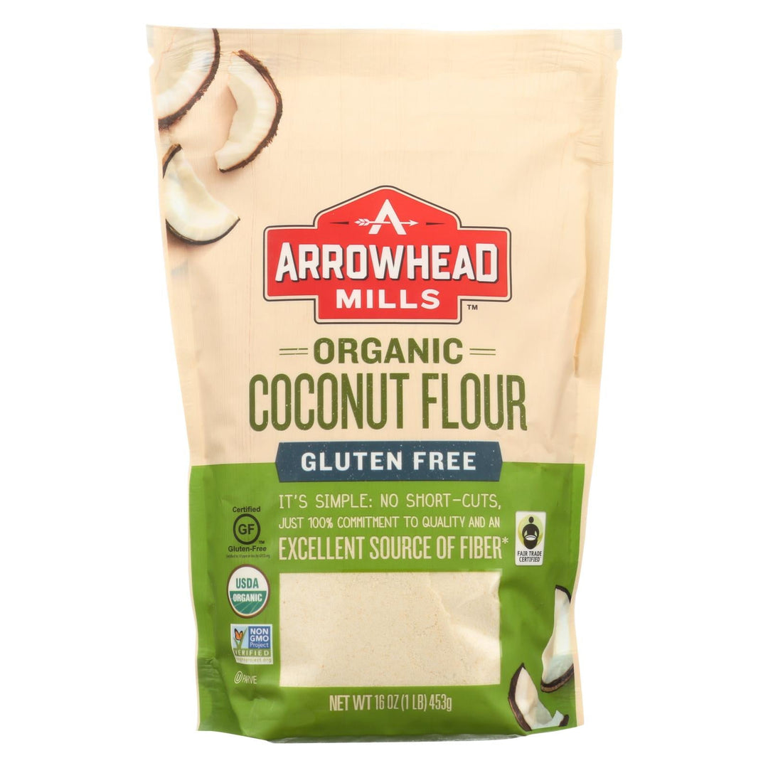 Arrowhead Mills - Organic Coconut Flour - Case Of 6 - 16 Oz. - Maras Green